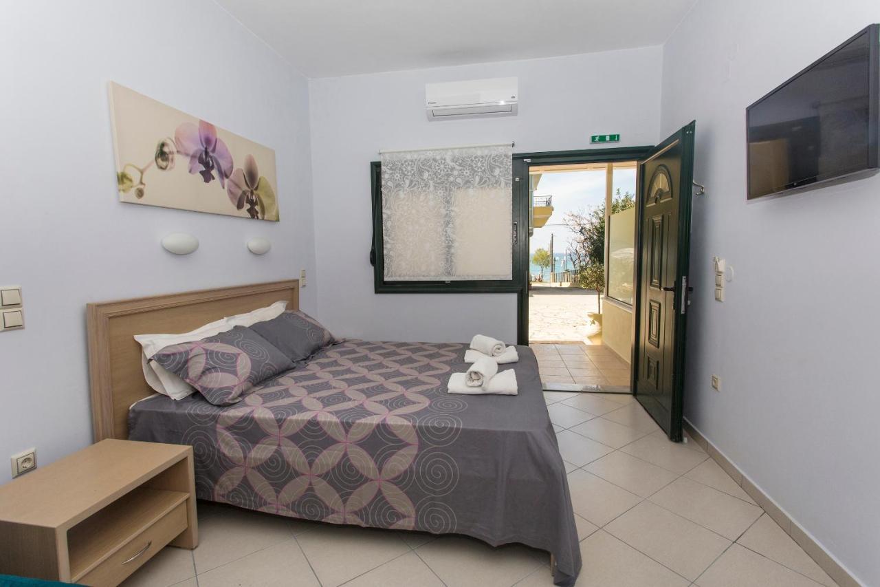 Hotel Loukas Vrachos Paralia Vrachou Buitenkant foto
