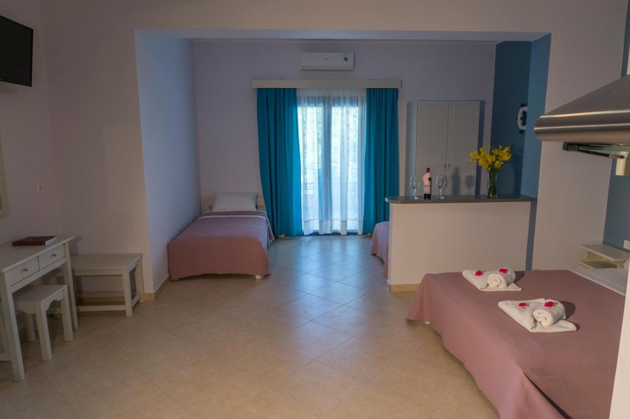 Hotel Loukas Vrachos Paralia Vrachou Buitenkant foto