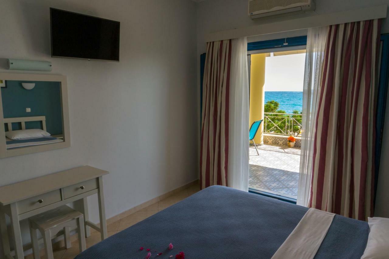 Hotel Loukas Vrachos Paralia Vrachou Buitenkant foto