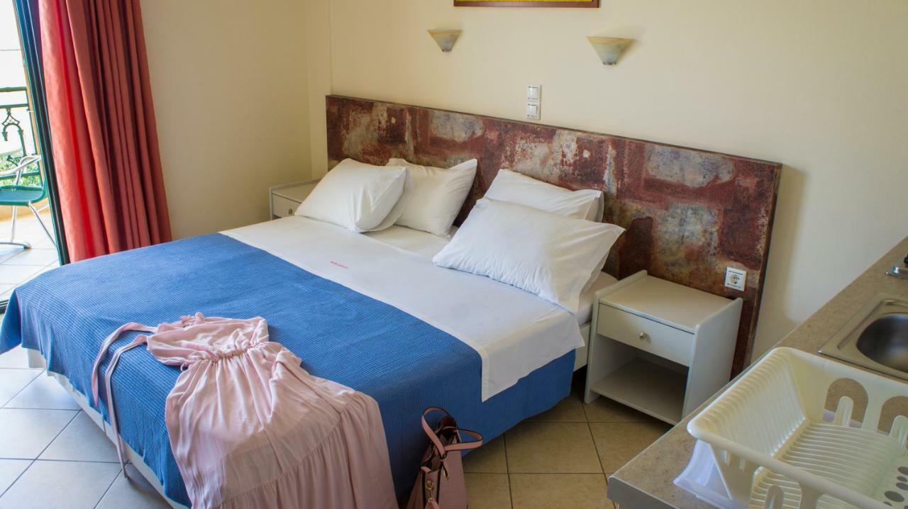 Hotel Loukas Vrachos Paralia Vrachou Buitenkant foto