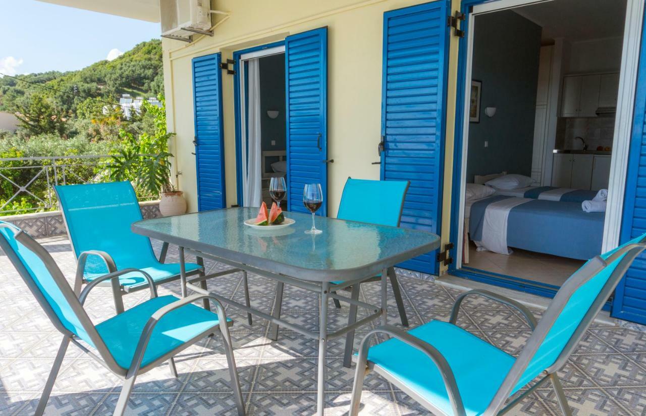 Hotel Loukas Vrachos Paralia Vrachou Buitenkant foto